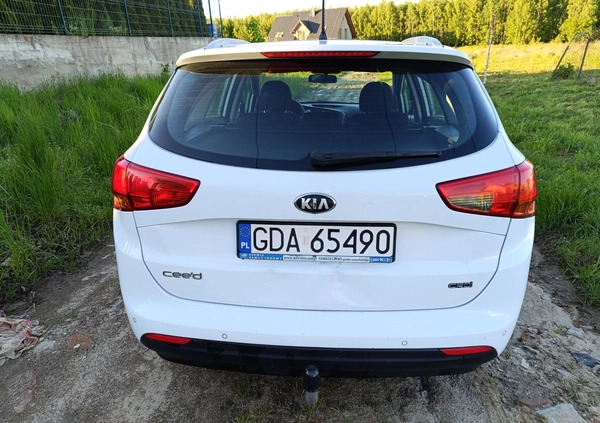 Kia Ceed cena 24900 przebieg: 275057, rok produkcji 2013 z Gdańsk małe 232